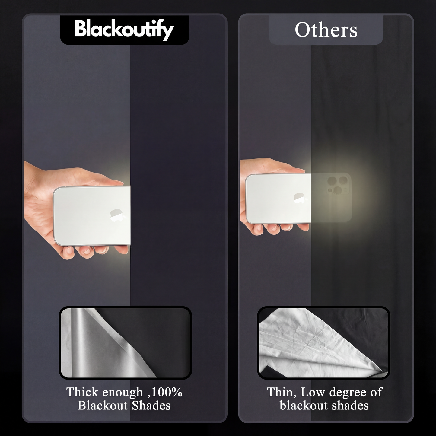 Blackoutify™ Blackout Blinds
